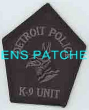 MICHIGAN,DETROIT POLICE K-9 SUBDUED 1